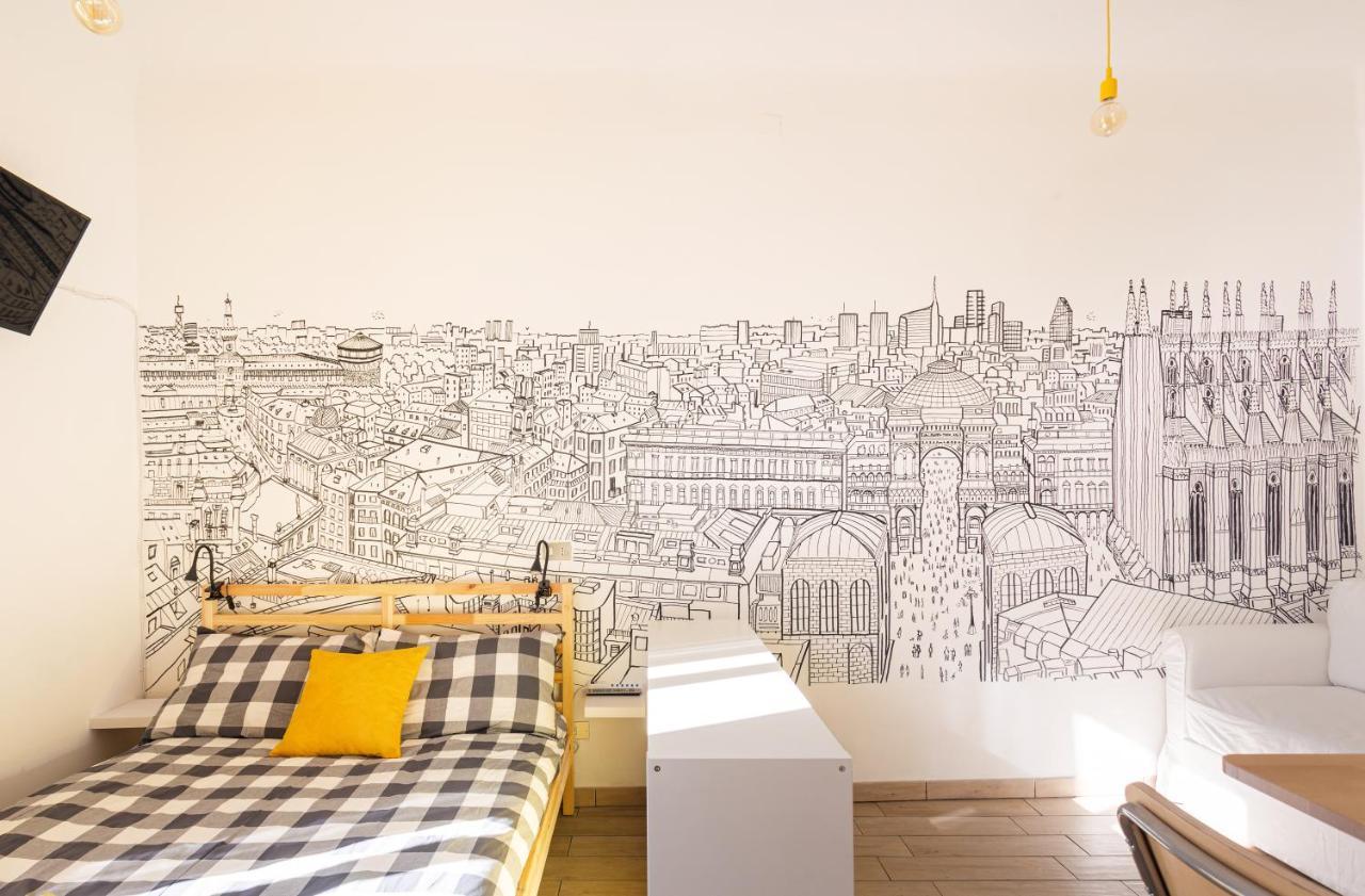 A Yellow Touch - Modern Studio In Isola Milano Luaran gambar
